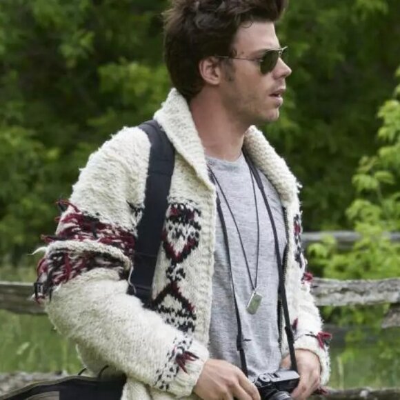 RARE! Isabel Marant pour H&M Native zip-up wool knit cardigan - Picture 8 of 8